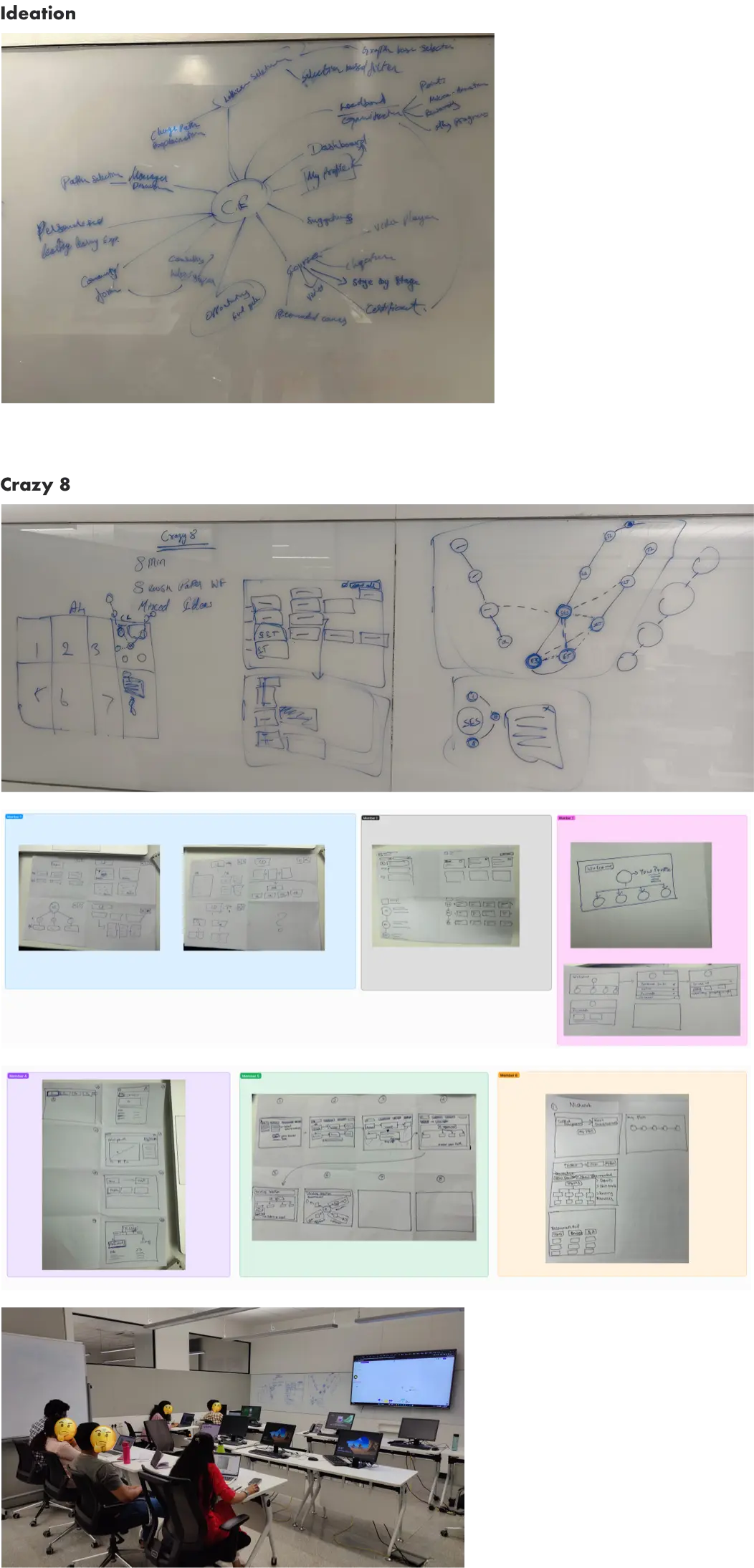 Persona for Michael Turner, a Construction Project Manager, highlighting his goals (efficient tender management and collaboration), pains (complex processes, errors, limited visibility), and needs (streamlined platform and real-time updates). Includes bio details, device usage breakdown, and user interview insights emphasizing the importance of usability and transparency.